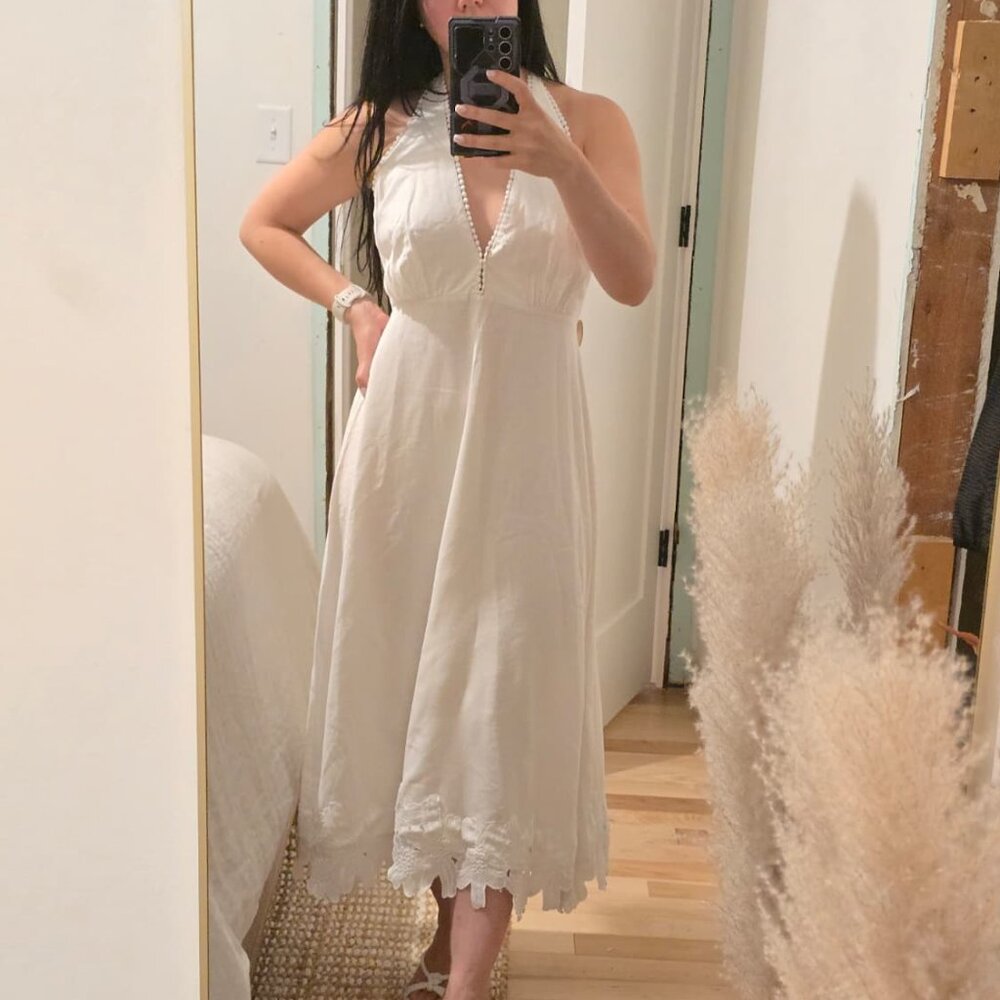 FARM Rio White dress